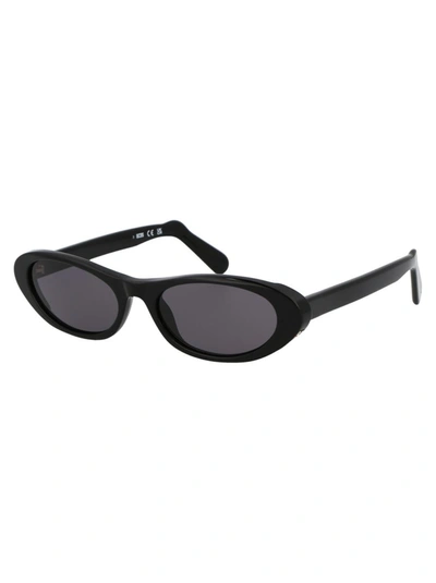 Shop Gcds Sunglasses In 01a Black