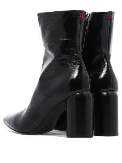 Shop Halmanera "roxy" Ankle Boots In Black