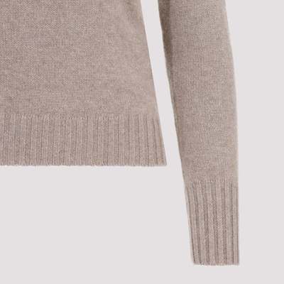 Shop Max Mara Omelia Basic Sweater In Nude &amp; Neutrals