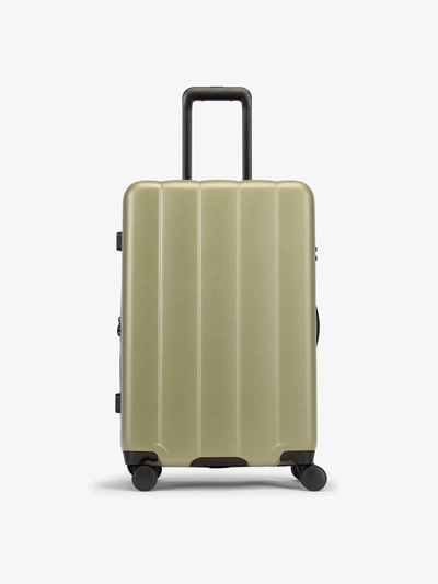 Shop Calpak Evry Medium Luggage In Pistachio | 24.5"