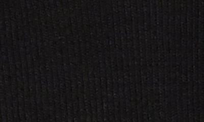 Shop Good American Good Body Snap Henley Bodysuit In Black001