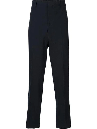 Givenchy Textured Tailored Trousers In Black