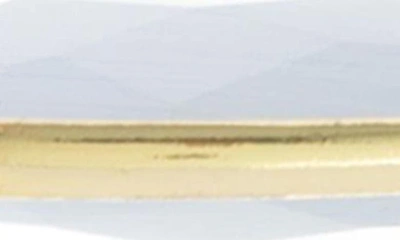 Saachi 18k Plated Drop Earrings In White