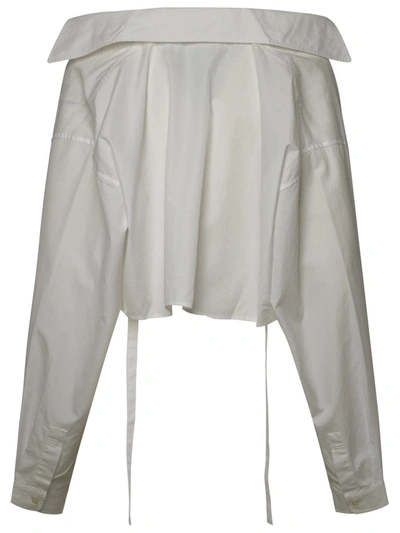 Shop Ambush White Cotton Shirt