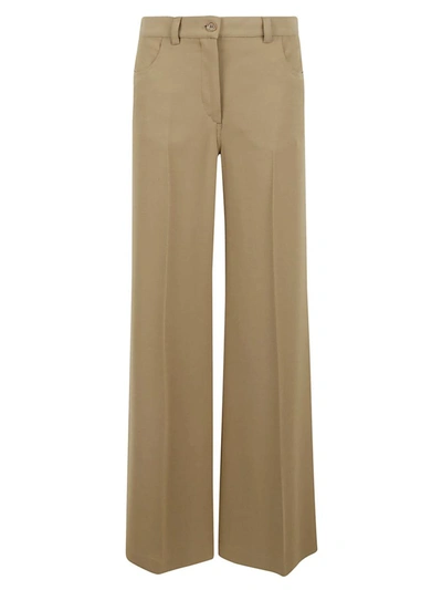 Shop Aspesi Trousers Camel