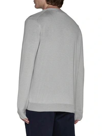 Shop D 4.0 Sweaters In Grey