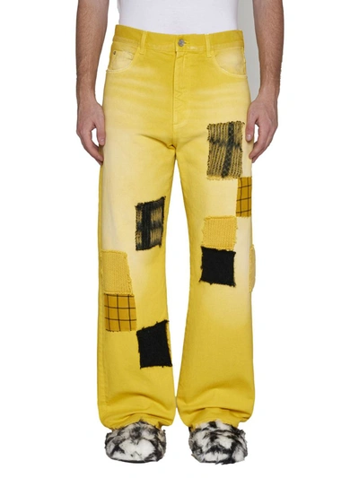 Shop Marni Jeans In Maize