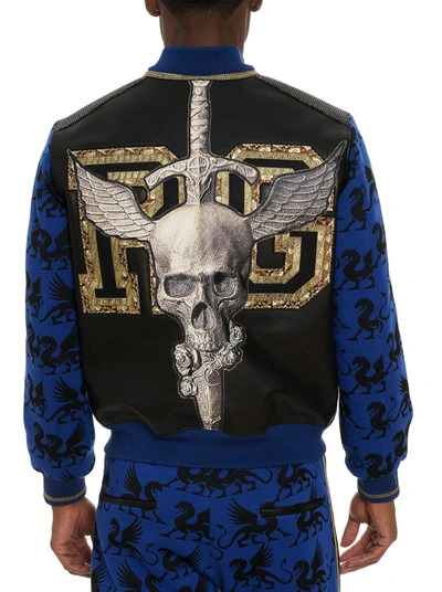 Shop Robert Graham Limited Edition Take The Throne Bomber In Multi