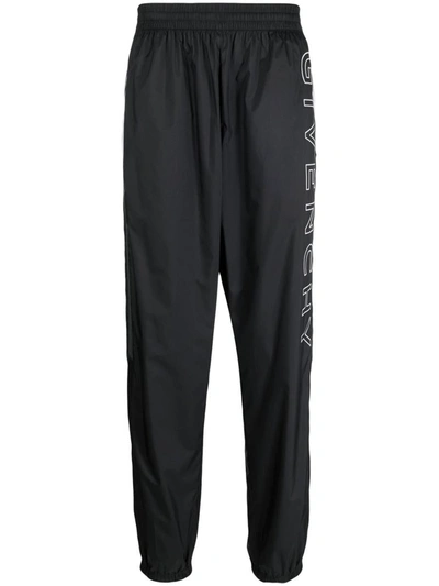 Shop Givenchy Logo Sweatpants In Black