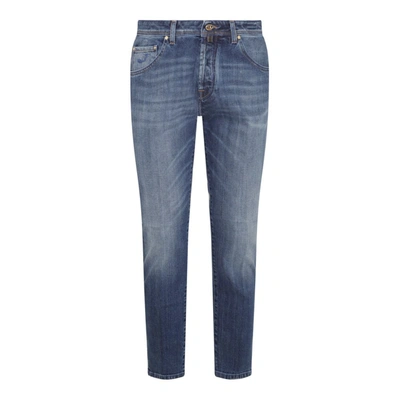 Shop Jacob Cohen Jeans In Mid Blue