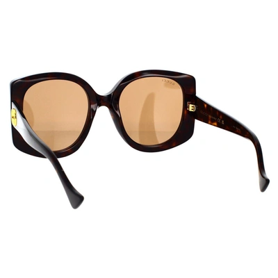 Gucci Eyewear Sunglasses In Havana