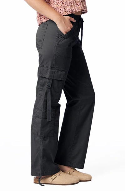 Supplies By Union Bay Trevor Straight Leg Cargo Pants In Black