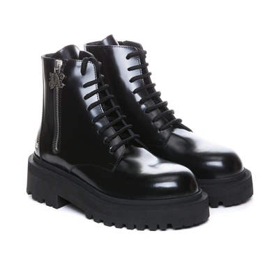 Shop Palm Angels Boots In Black