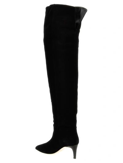 Shop Paris Texas Over The Knee Boots In Black