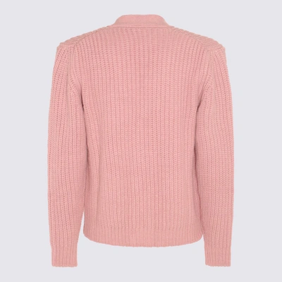 Shop Pt Torino Pink Wool Blend Cardigan