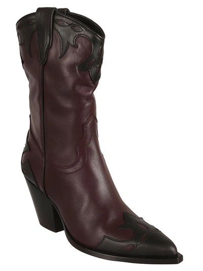 Shop Sonora Boots In Brown Black