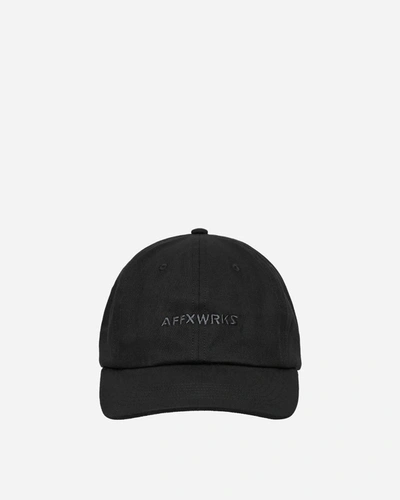 Shop Affxwrks Logo Cap In Black