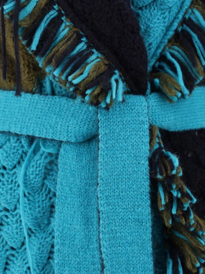 Alanui Patchwk Cardigan In Grenadine