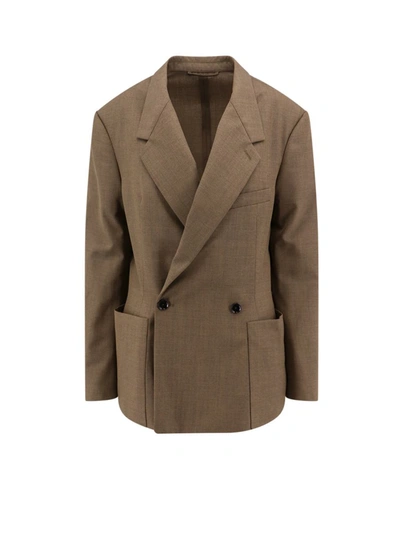 Shop Lemaire Blazer In Beige