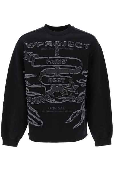 Shop Y/project Y Project Paris' Best Sweatshirt In Black