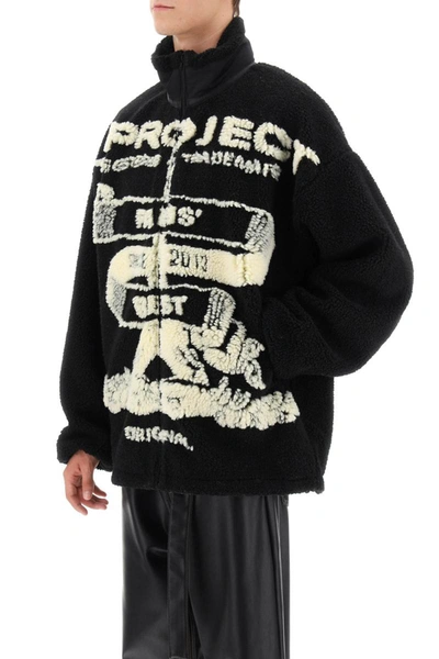 Shop Y/project Y Project Paris' Best Fleece Jacket In Black