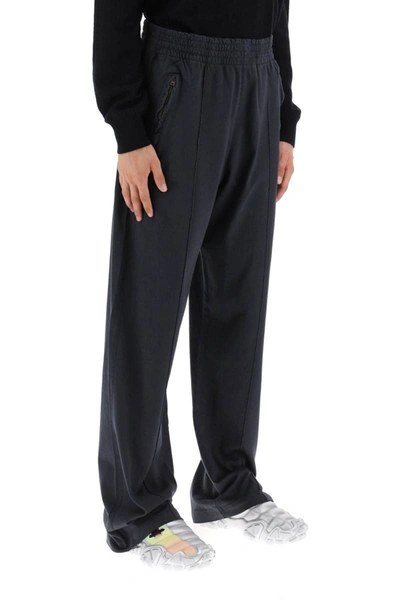 Shop Acne Studios Vintage Cotton Sweatpants In Black