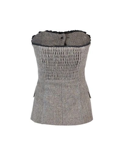 Shop Andersson Bell Top In Metallic And Gray