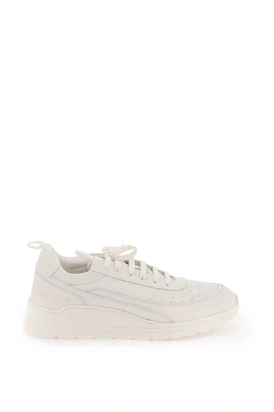 Shop Common Projects Track 90 Sneakers In White