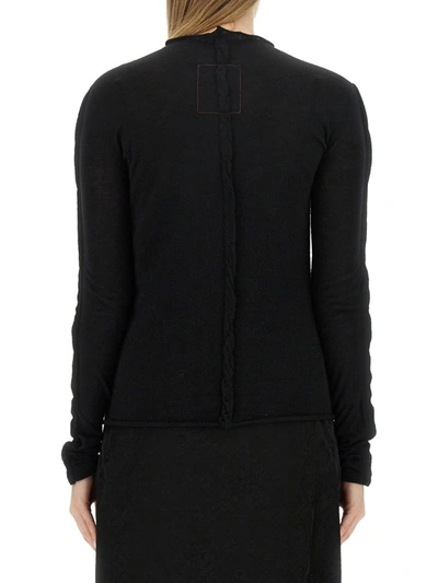 Shop Uma Wang Cashmere Sweater In Black