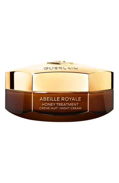 Shop Guerlain Abeille Royale Honey Treatment Refillable Night Cream With Hyaluronic Acid, 1.7 oz In Regular