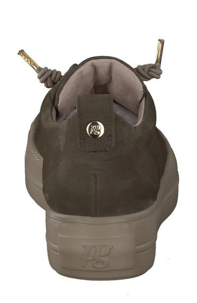 Shop Paul Green Faye Sneaker In Military Sport Nubuck