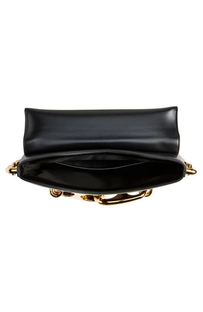 Shop Tom Ford Medium Carine Leather Shoulder Bag In Black