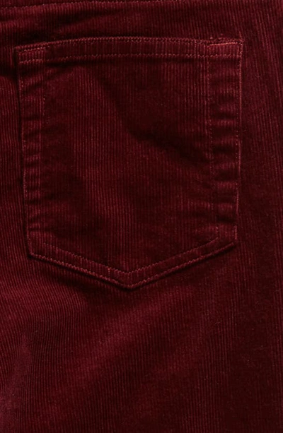 Shop Vineyard Vines Kids' Corduroy 5-pocket Pants In Crimson