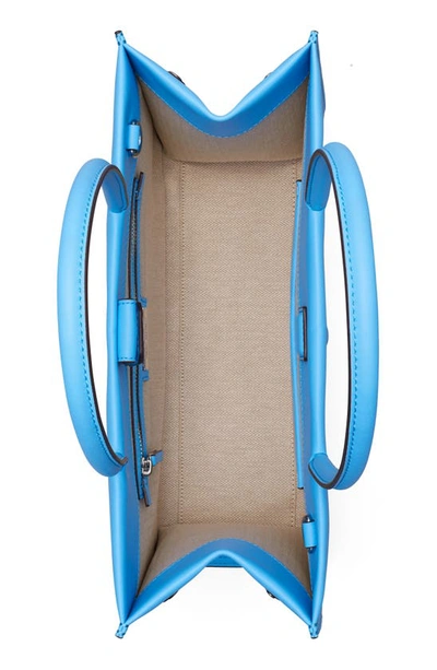 Tory Burch Small Ella Tote Bag In Blue Azure