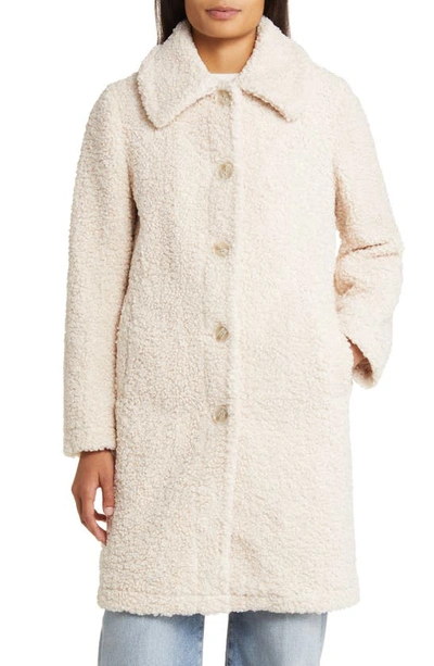 Longline Teddy Faux Fur Coat