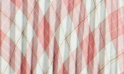 Nikki Lund Robin Pleated Midi Skirt In Pink