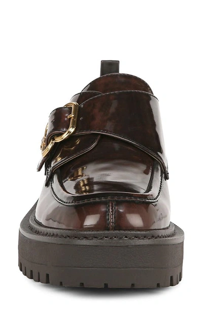 Shop Sam Edelman Lora Monk Strap Shoe In Chestnut