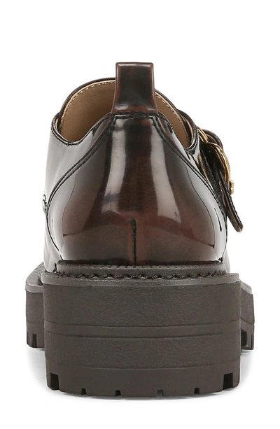Shop Sam Edelman Lora Monk Strap Shoe In Chestnut