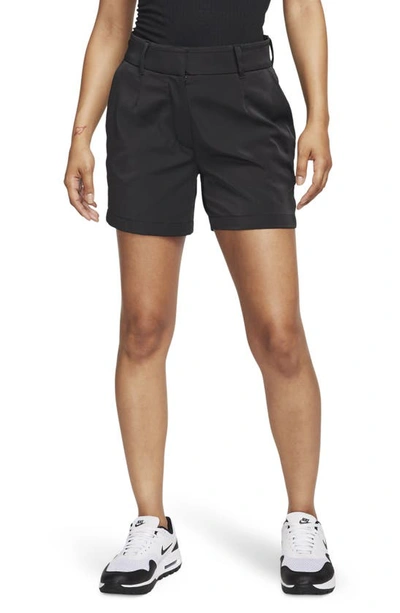 Shop Nike Dri-fit Victory Golf Shorts In Black/ White