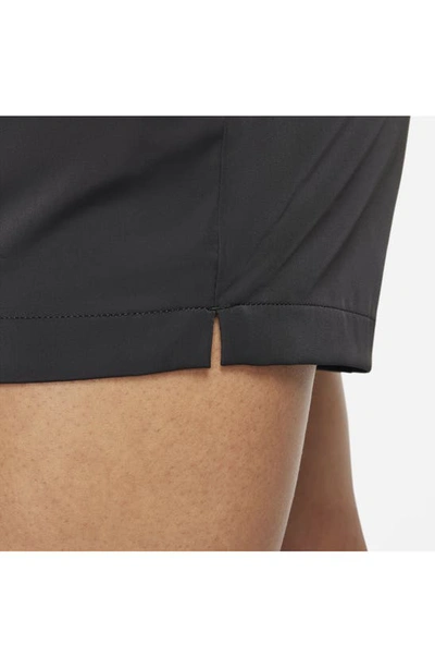 Shop Nike Dri-fit Victory Golf Shorts In Black/ White