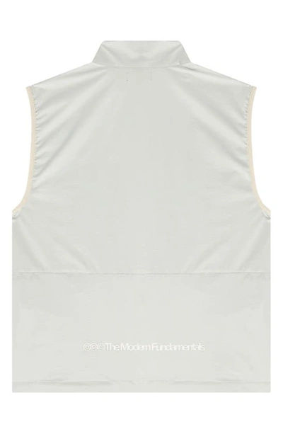 Quiet Golf Tech Golf Vest In Bone