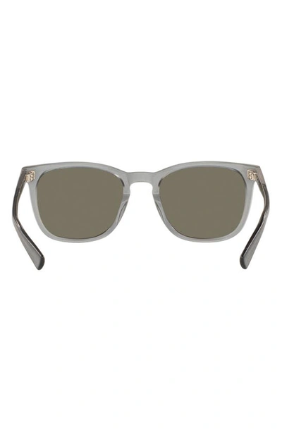 Costa Del Mar Sullivan 53mm Mirrored Polarized Square Sunglasses In Grey Tort