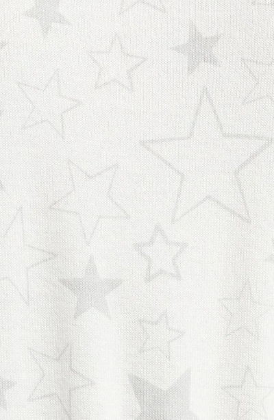 Shop Ugg Gable Brushed Knit Pajamas In Cream Stars