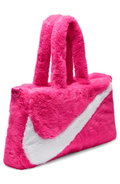 Nike Sportswear Faux Fur Tote (10L)