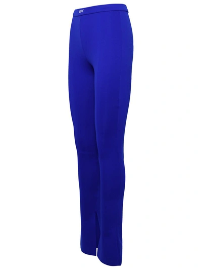 Shop Off-white Leggings Off Stamp In Blue