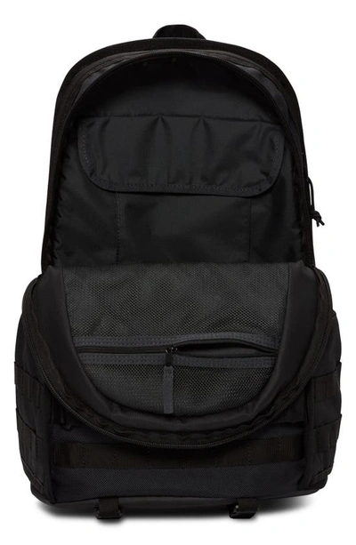 Shop Nike Sportswear Rpm Backpack In Black/ Black/ White