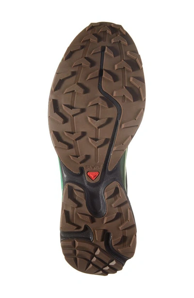 Shop Salomon Gender Inclusive Xt-6 Gore-tex® Waterproof Sneaker In Black/ Eden/ Green Ash