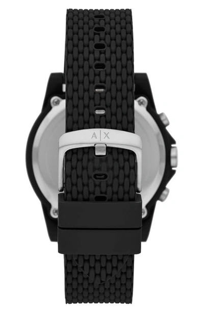 Armani Exchange Ax  Outer Banks Chronograph Bracelet Watch, 44mm In Black