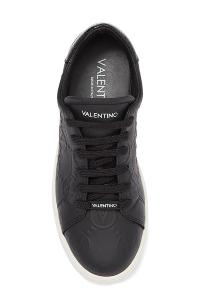 Shop Valentino By Mario Valentino Sofia Vlogo Sneaker In Black