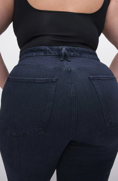Good American Good Legs Flare Jeans In Indigo516
